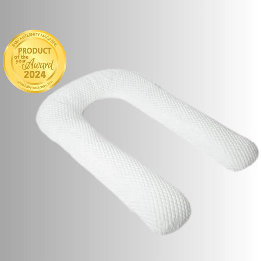 COMFORT U TOTAL BODY PILLOW W/ ORGANIC COTTON CASE