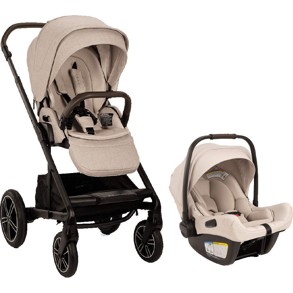 NUNA MIXX NEXT TRAVEL SYSTEM + PIPA AIRE RX CAVIAR