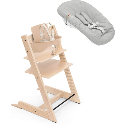 STOKKE TRIPP TRAPP HIGH CHAIR 2 WITH NEWBORN SET