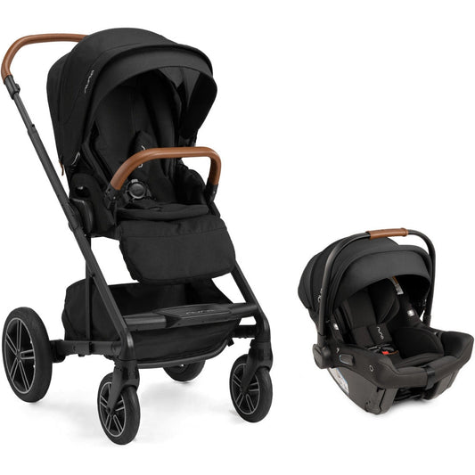 NUNA URBN + MIXX NEXT TRAVEL SYSTEM CAVIAR