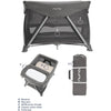 SENA AIRE WITH NEW ZIP-OFF BASSINET + CHANGER GRANITE
