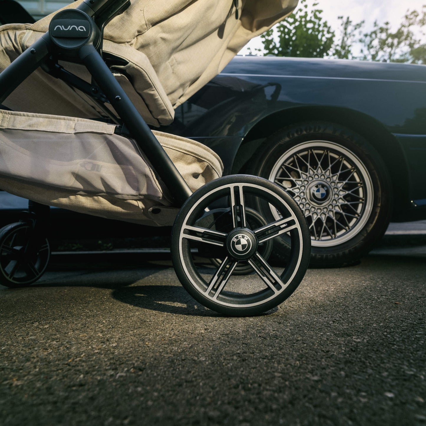 NUNA X BMW TRVL LX STROLLER + CARRY BAG
