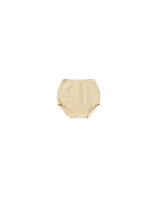 QUINCY MAE KNIT BLOOMER LEMON