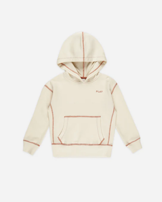 RYLEE AND CRU COAST HOODIE NATURAL