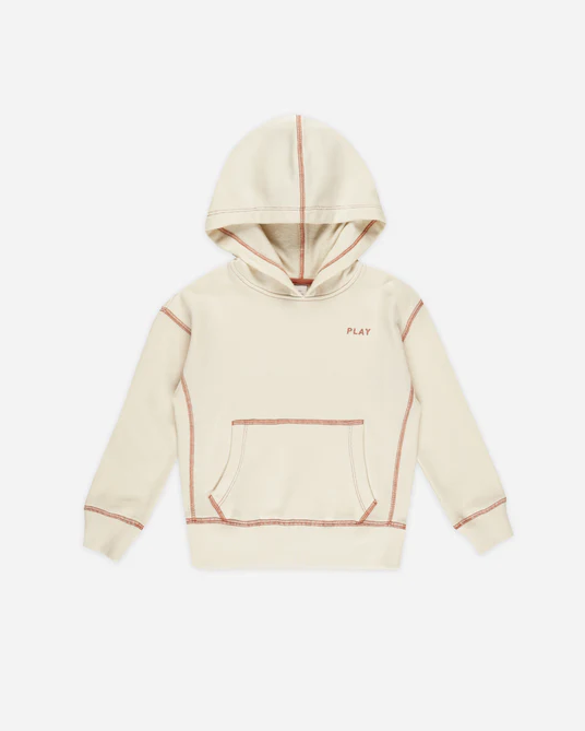 RYLEE AND CRU COAST HOODIE NATURAL