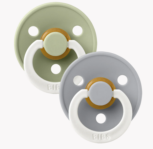 BIBS COLOUR GLOW PACIFIERS 2 PACK
