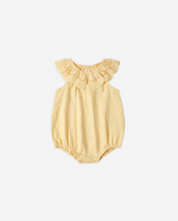 RYLEE + CRU MYLA ROMPER LEMON