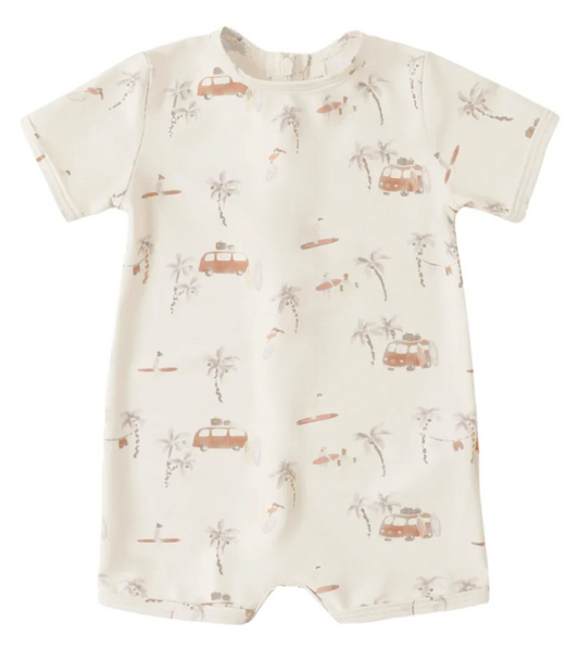 RYLEE + CRU SHORTY ONE-PIECE SURF TOWN