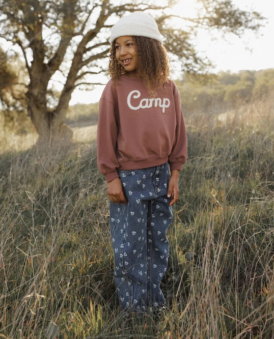 RYLEE + CRU OVERSIZED SWEATSHIRT CAMP