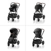 ROMER JUNI INFANT CAR SEAT + TURA STROLLER TRAVEL SYSTEM