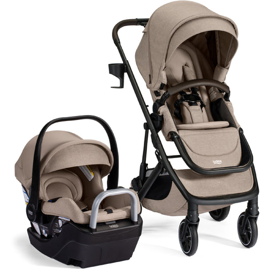 BRITAX PRISM FULL-SIZE TRAVEL SYSTEM WITH WILLOW S INFANT CAR SEAT + ALPINE BASE