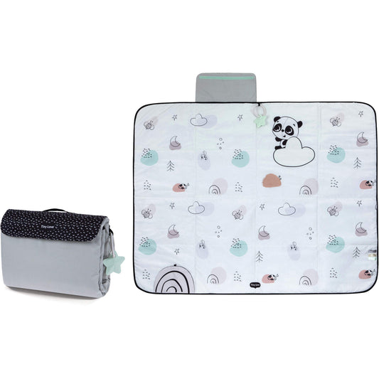 TINY LOVE BLACK & WHITE XL OUTDOOR MAT