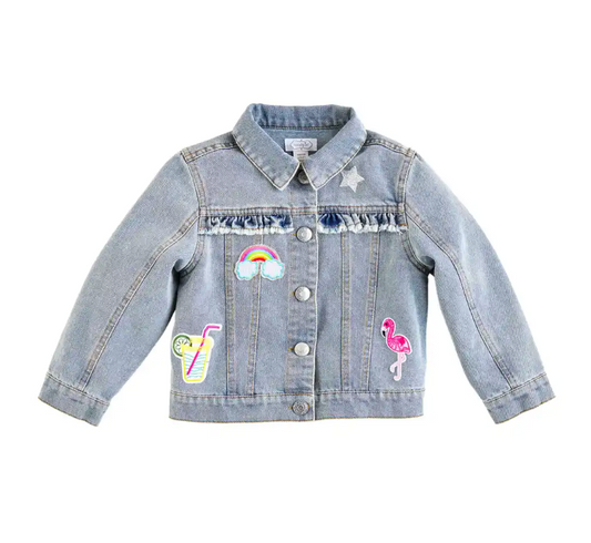 DENIM PATCH JACKET