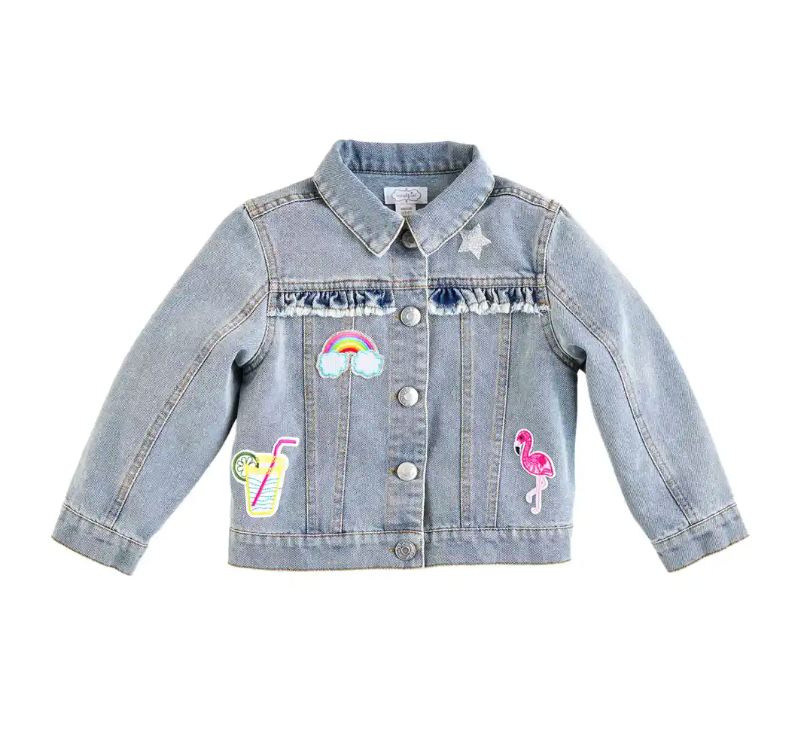 DENIM PATCH JACKET
