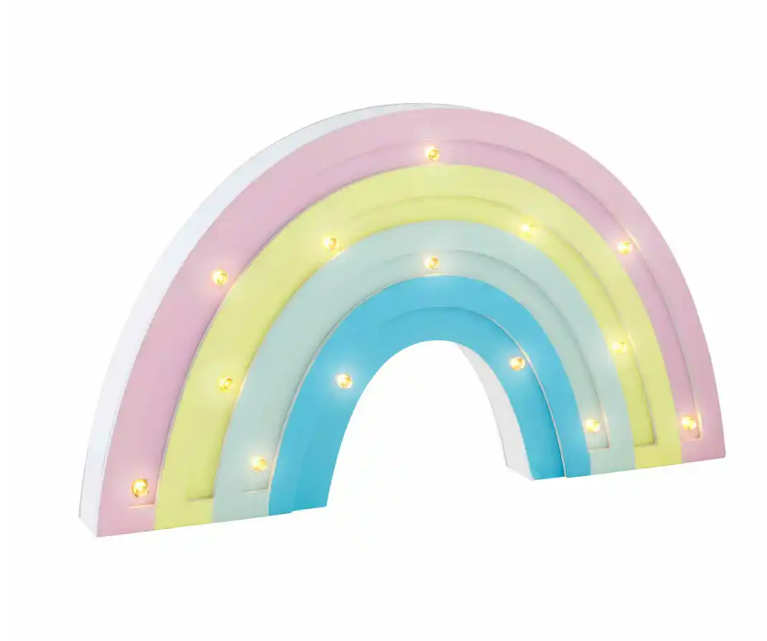 RAINBOW WOOD NIGHT LIGHT