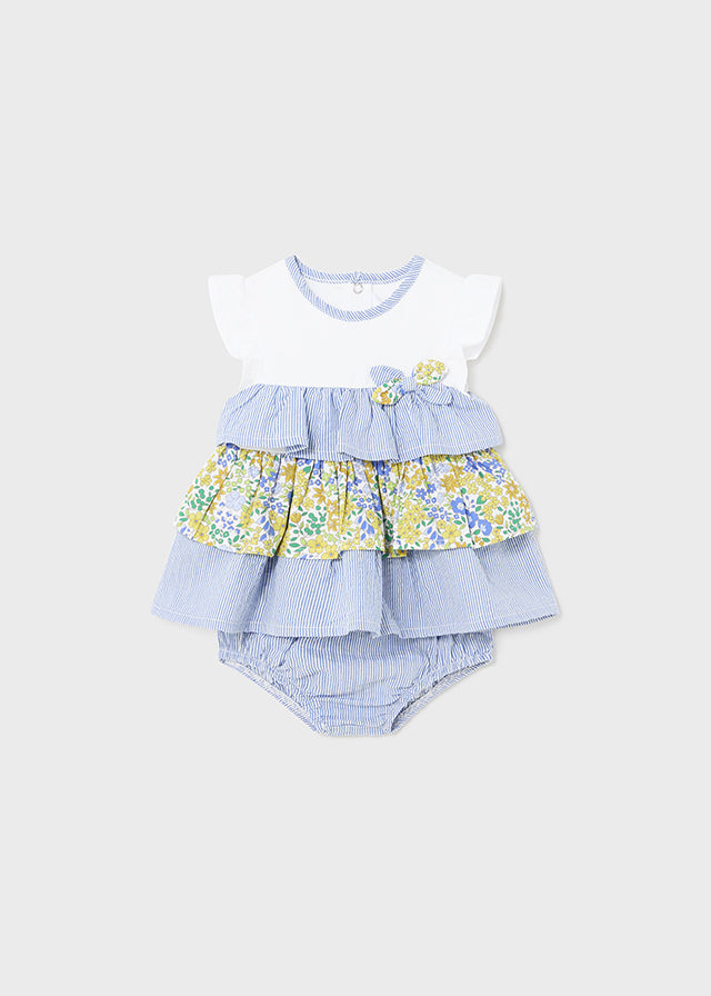 Mayoral Dress & Bloomer Set 12 (12-18 Months)
