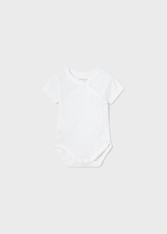 MAYORAL COTTON BODYSUIT - WHITE