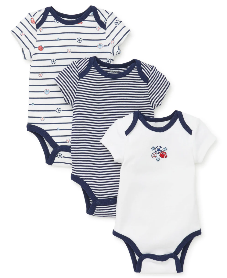 SPORTS STAR 3 PACK BODYSUIT