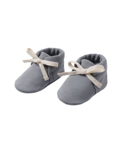 QUINCY MAE BABY BOOTIES SLATE