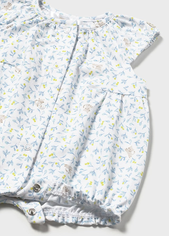 MAYORAL NEWBORN GIRL PRINTED ROMPER