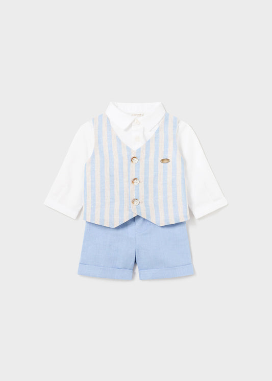 MAYORAL BOYS 2PIECE LINEN SET