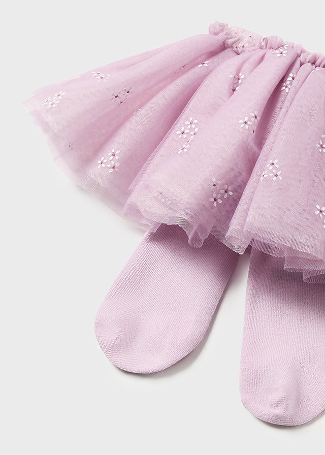 MAYORAL BODYSUIT WITH TUTU - VIOLET