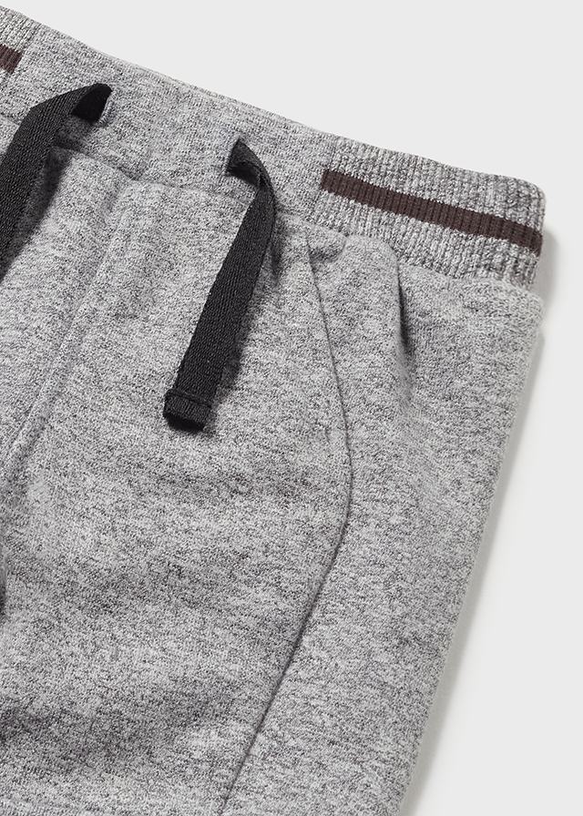 MAYORAL NEWBORN BABY JOGGERS - BLACK MIX