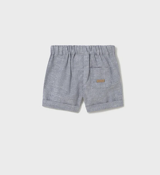 MAYORAL STRIPED LINEN SHORTS