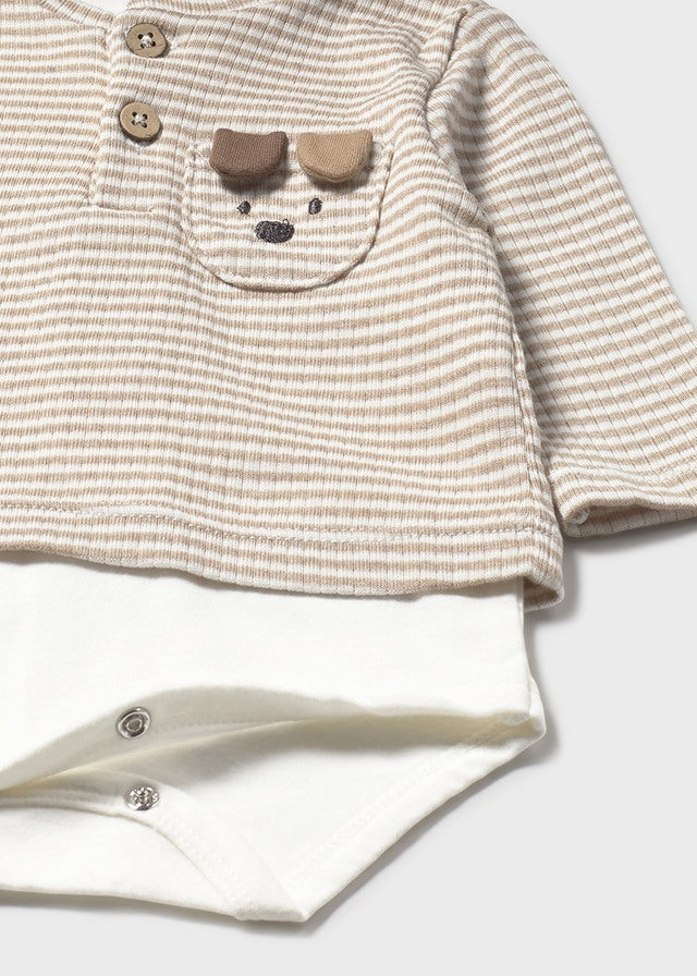 MAYORAL BOY STRIPE ONESIE