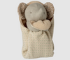 MAILEG LULLABY FRIENDS, ELAPHANT, MINI - IRON GREY