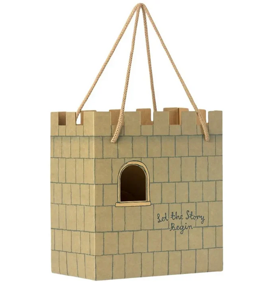 PAPER BAG- CASTLE: LET THE STORY BEGIN MINT