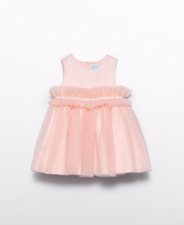 ABEL & LULA BABY RUFFLE TULLE DRESS