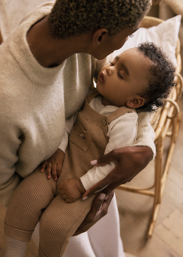 MAYORAL NEWBORN BOY 2-PIECE DUNGAREE SET