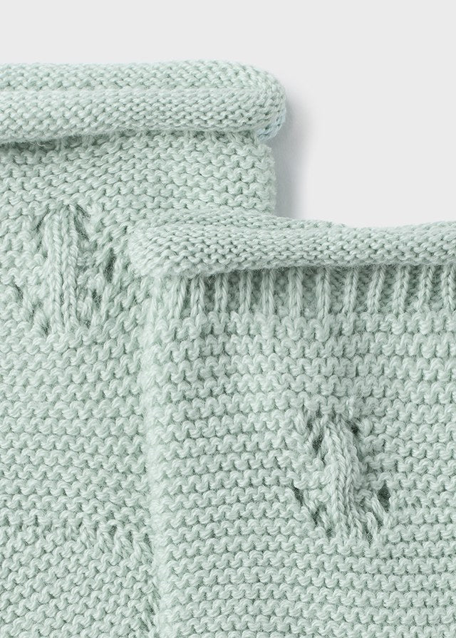 MAYORAL KNIT CARDIGAN WITH SOCKS