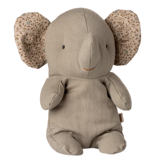 MAILEG SAFARI FRIENDS, ELEPHANT, SMALL - IRON GREY