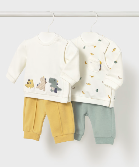 MAYORAL BOY 2-PIECE DINO SET