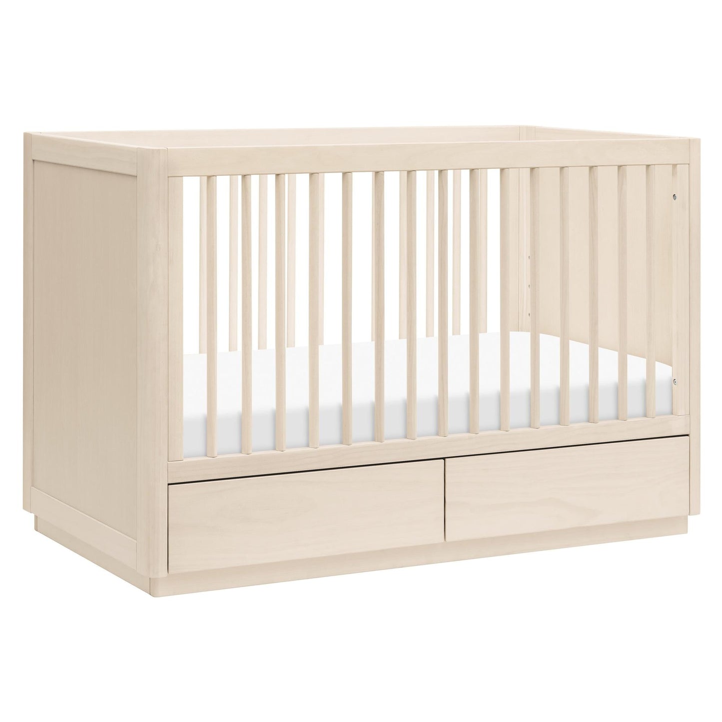 BABYLETTO BENTO 3-IN-1 CONVERTIBLE STORAGE CRIB WITH TODDLER BED CONVERSION KIT