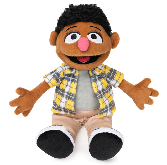 SESAME STREET TAMIR, 13 IN PLUSH