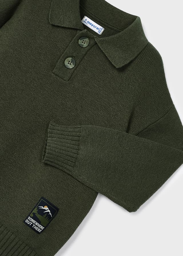 MAYORAL POLO SWEATER - OREGANO