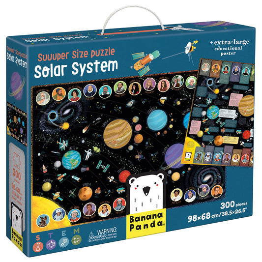 SUUUPER SIZE PUZZLE - SOLAR SYSTEM