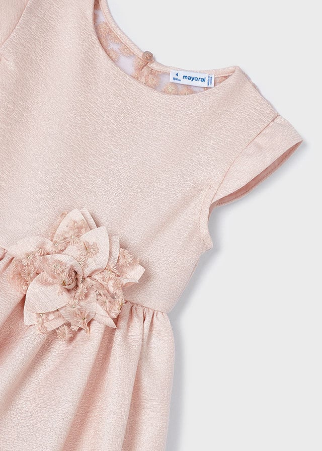 MAYORAL GIRLS TULLE EMBROIRDERED DRESS
