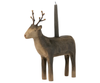 MAILEG REINDEER CANDLE HOLDER, MEDIUM