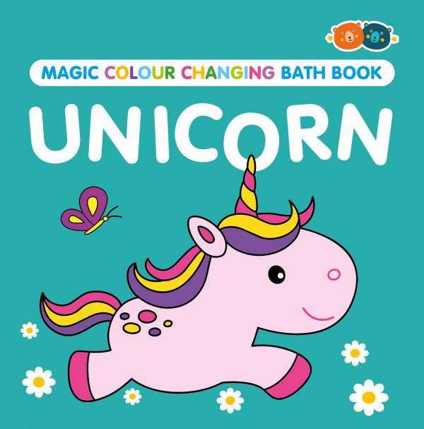 UNICORN MAGIC COLOUR CHANGING BATH BOOK
