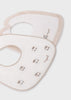 MAYORAL BIB SET BEIGE CAR