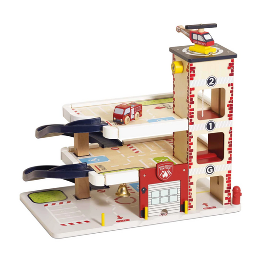 FIRE AND RESCUE WOODEN GARAGE