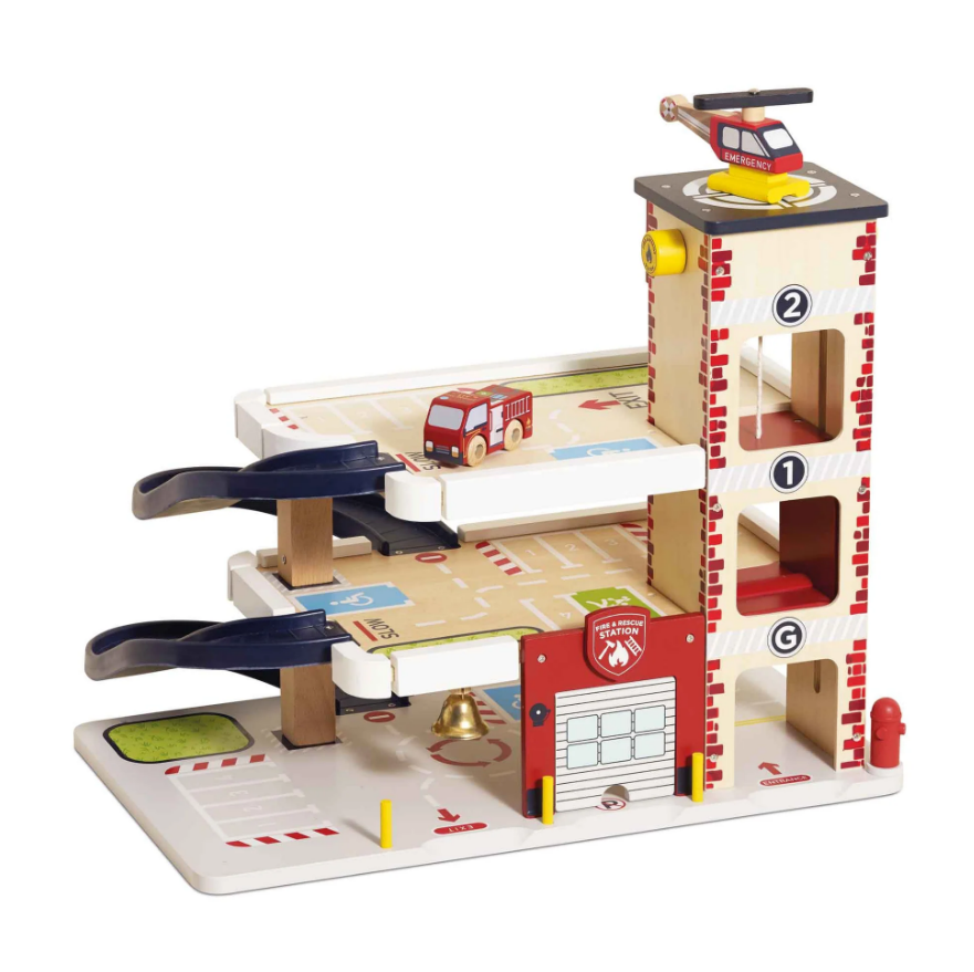 FIRE AND RESCUE WOODEN GARAGE