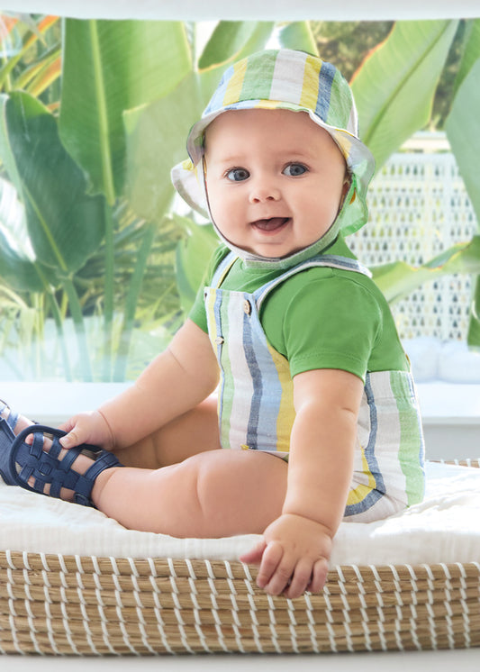 MAYORAL OVERALL WITH HAT -KALE