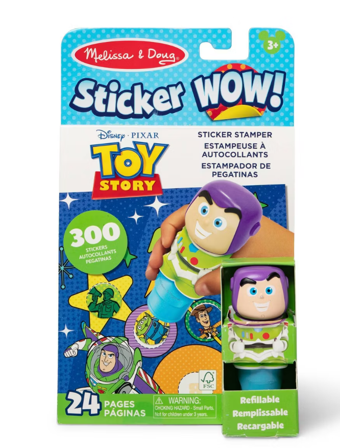 STICKER WOW!™ ACTIVITY PAD & STICKER STAMPER - BUZZ LIGHTYEAR