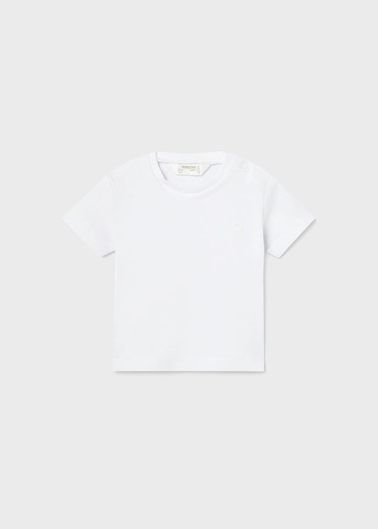 MAYORAL BASIC WHITE SHORT SLEEVE T-SHIRT