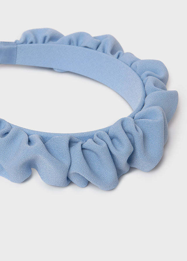 ABEL & LULA GIRL RUFFLED CREPE HEADBAND